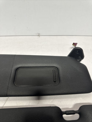 07-13 BMW 335i 328i Front Left Driver Side Sun Visor Sunvisor Black Oem