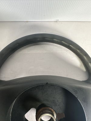 2003 Mercedes C240 4 Spoke Steering Wheel Leather Black OEM