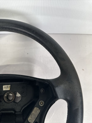 2003 Mercedes C240 4 Spoke Steering Wheel Leather Black OEM