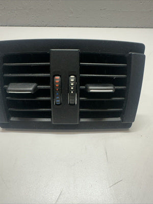 12-15 BMW F30 3-SERIES REAR CENTER CONSOLE AIR VENT W TRIM PANEL OEM