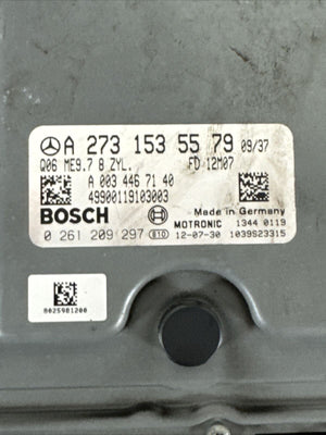 Mercedes W164 ML550 CLS550 M273 ECU Engine Control Module Unit FLASHED OEM