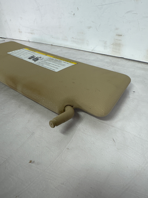 2011-2013 BMW X5 Passenger Right Side Sun Visor (Tan) OEM 51-16-7-278-575