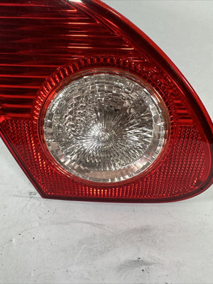 2003-2008 Toyota Corolla Rear Left Side Interior Tail Light Taillight Lamp