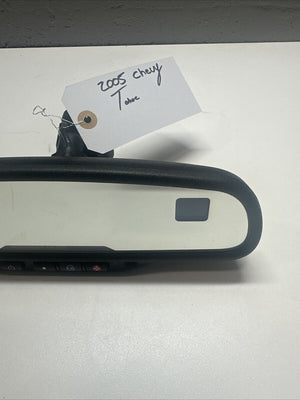 2003-2006 Silverado Sierra Tahoe Yukon Rear View Mirror Auto Dim Compass Temp