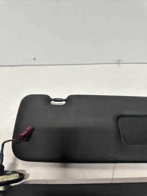 07-13 BMW 335i 328i Front Left Driver Side Sun Visor Sunvisor Black Oem