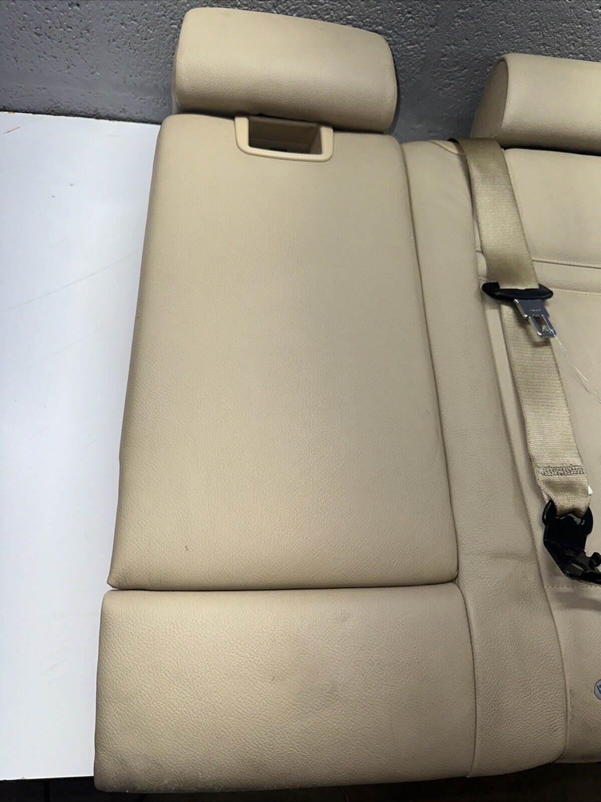 2008-2013 BMW X5 - REAR LEFT Upper SEAT Leather Backrest Cushion