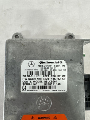 A221 870 87 26 MERCEDES-BENZ COMMUNICATION CONTROL MODULE UNIT OEM