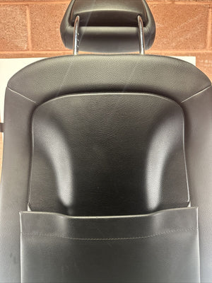 2013 MERCEDES BENZ C300 FRONT SEAT LEFT DRIVER BLACK LEATHER COMPLETE OEM