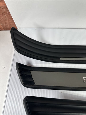 BMW DOOR SILL SCUFF ENTRANCE COVER SET FRONT REAR LEFT RIGHT E60 5 SERIES 04-10