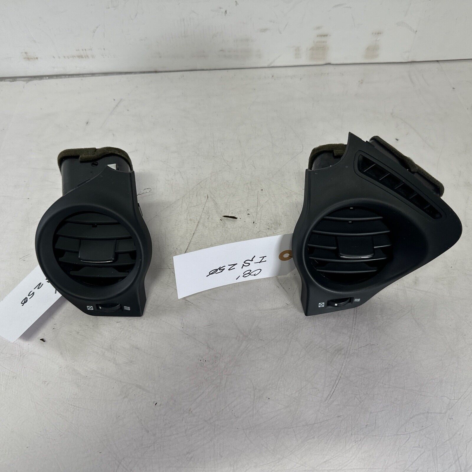 2006-2013 Lexus IS250 IS350 Front L&R Pair Dash Air Vent  OEM