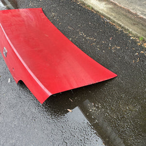 1997-2001 Honda Prelude OEM Rear Back Trunk Lid Hatch Tailgate Cover Red