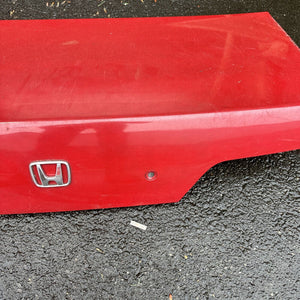 1997-2001 Honda Prelude OEM Rear Back Trunk Lid Hatch Tailgate Cover Red