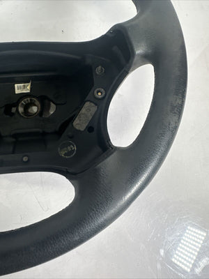 2003 Mercedes C240 4 Spoke Steering Wheel Leather Black OEM