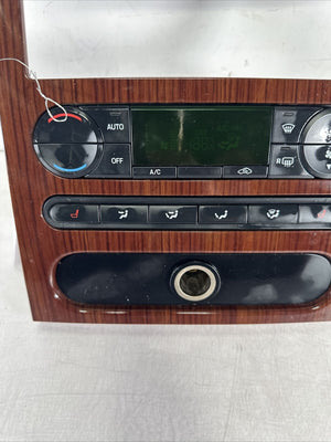 2005 2006 2007 Ford F150 F-150 Lariat Radio Climate Control Woodgrain Bezel