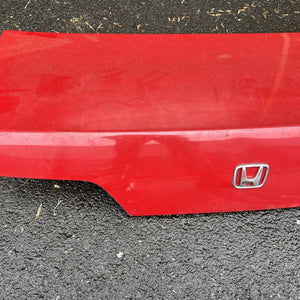 1997-2001 Honda Prelude OEM Rear Back Trunk Lid Hatch Tailgate Cover Red