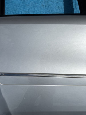 07-12 MERCEDES GL450 PASSENGER RIGHT REAR DOOR IRIDIUM SILVER