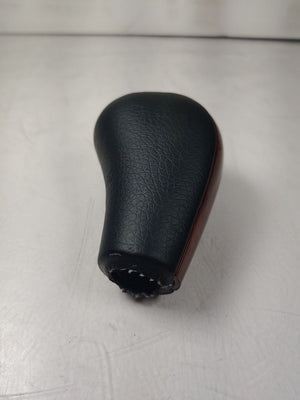 98-04 Lexus GS300 GS400 Black Leather WOODGRAIN Shift Knob Auto Transmission OEM