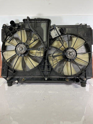 01-06 LEXUS LS430 4.3L V8 ENGINE RADIATOR COOLING COOLANT MOTOR FAN SHROUD OEM