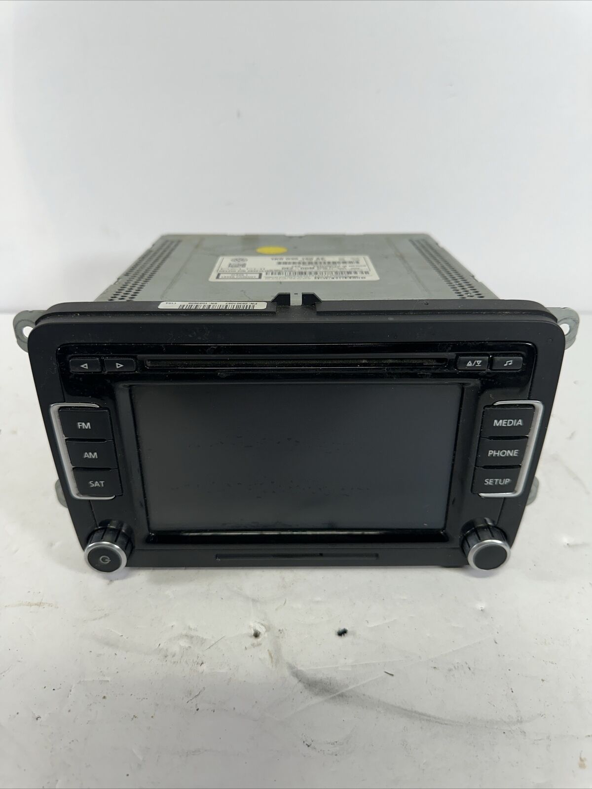 VOLKSWAGEN JETTA NAVIGATION STEREO SCREEN MONITOR OEM (2012)