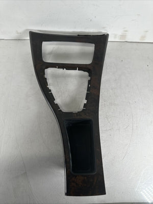 2006 BMW 325xi CENTER CONSOLE SHIFTER TRIM 7129547 A9 OEM 06 07 08 09