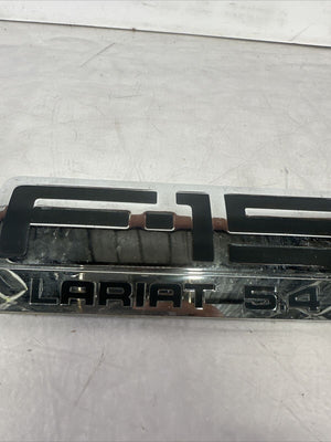 04 05 06 07 08 FORD F-150 LARIAT 5.4 TRITON SIDE FENDER EMBLEM LOGO BADGE