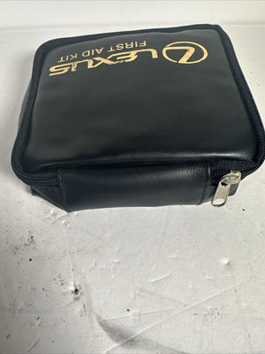 Lexus First Aid Medical Kit w/Soft Case OEM Genuine Factory Original Black/Gold