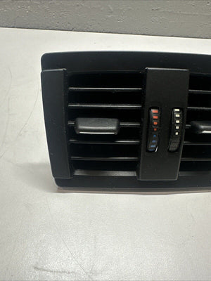 12-15 BMW F30 3-SERIES REAR CENTER CONSOLE AIR VENT W TRIM PANEL OEM