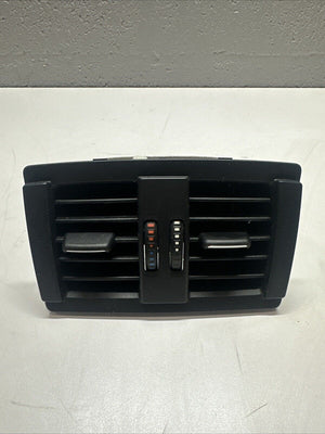 12-15 BMW F30 3-SERIES REAR CENTER CONSOLE AIR VENT W TRIM PANEL OEM