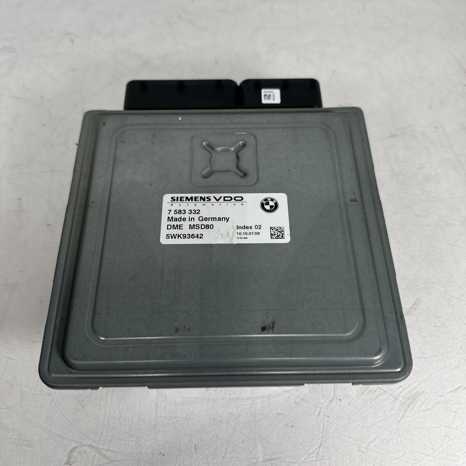 BMW 535i Engine Control Module Computer PCM ECM MSD80 OEM 2008 - 2010