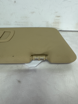 2011-2013 BMW X5 Passenger Right Side Sun Visor (Tan) OEM 51-16-7-278-575