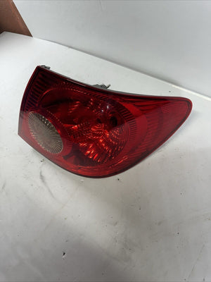 2005-2008 Toyota Corolla Passenger Right RH Side Halogen Tail Light OEM