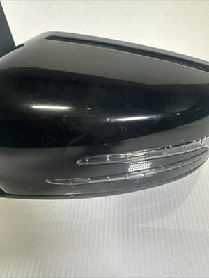 2008-2014 MERCEDES BENZ W204 C250 C300 LEFT DRIVER SIDE DOOR MIRROR BLACK OEM