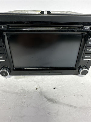 VOLKSWAGEN JETTA NAVIGATION STEREO SCREEN MONITOR OEM (2012)