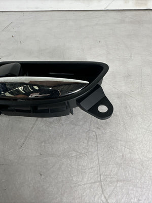 06-15 LEXUS LEFT REAR INNER INTERIOR DOOR HANDLE DOOR PANEL BLACK CHROME OEM