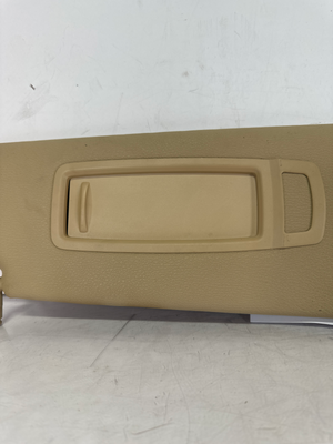 2011-2013 BMW X5 Passenger Right Side Sun Visor (Tan) OEM 51-16-7-278-575