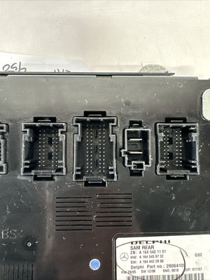 06-13 Mercedes X164 GL450 Rear SAM Module Control Unit Signal Acquisition OEM