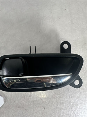 06-15 LEXUS LEFT REAR INNER INTERIOR DOOR HANDLE DOOR PANEL BLACK CHROME OEM