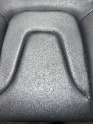 2009-2016 AUDI A4 REAR LEFT UPPER SEAT BACK LEATHER CUSHION OEM