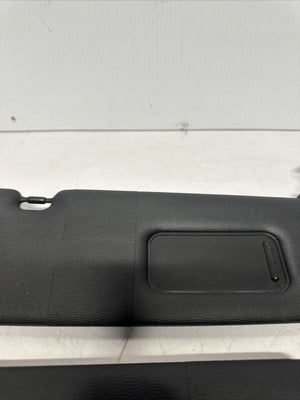 07-13 BMW 335i 328i Front Left Driver Side Sun Visor Sunvisor Black Oem