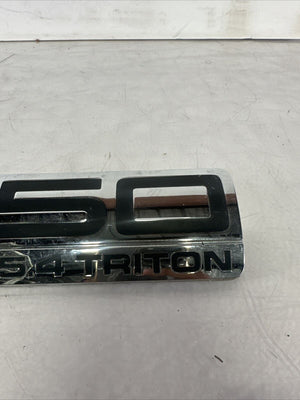 04 05 06 07 08 FORD F-150 LARIAT 5.4 TRITON SIDE FENDER EMBLEM LOGO BADGE