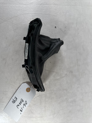 2006-2011 BMW E90 325i 328i PARKING BRAKE BOOT HANDLE COVER BLACK 7155622 OEM A1