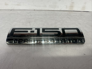 04 05 06 07 08 FORD F-150 LARIAT 5.4 TRITON SIDE FENDER EMBLEM LOGO BADGE