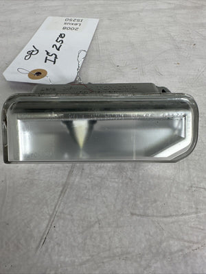 06-13 Lexus Is250 Is350 License Plate Lamp Assy left driver Oem light