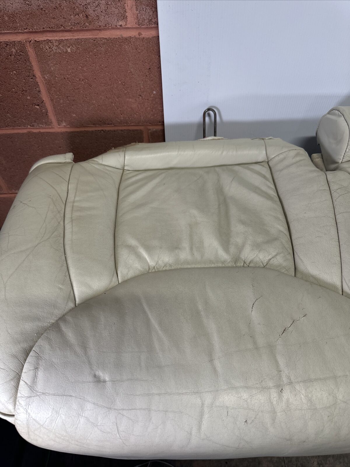 01-06 Lexus LS430 Rear LOWER Seat Cushion OEM BEIGE