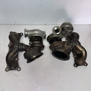 07-10 OEM BMW E82 E90 E92 E93 335i Turbo Turbocharger PWG N54 Engine SET