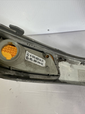 2004 MERCEDES BENZ OEM W203 C230 C240 C320 FRONT DRIVER SIDE BUMPER MOLDING OEM