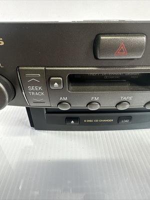 2001-2003 LEXUS LS430 DASH CENTER AM FM RADIO AUDIO PLAYER 6 CD DISC CHANGER OEM