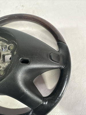 2006-2009 Mercedes X164 GL550 ML550 ML63  Gl450 Steering Wheel w/ Wood Top OEM