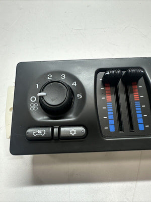 03-06 CHEVY SILVERADO TAHOE GMC SIERRA YUKON MANUAL HEATER CLIMATE CONTROL