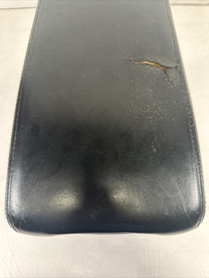 98-05 LEXUS GS300 GS430 CENTER CONSOLE ARM REST LID BLACK LEATHER OEM